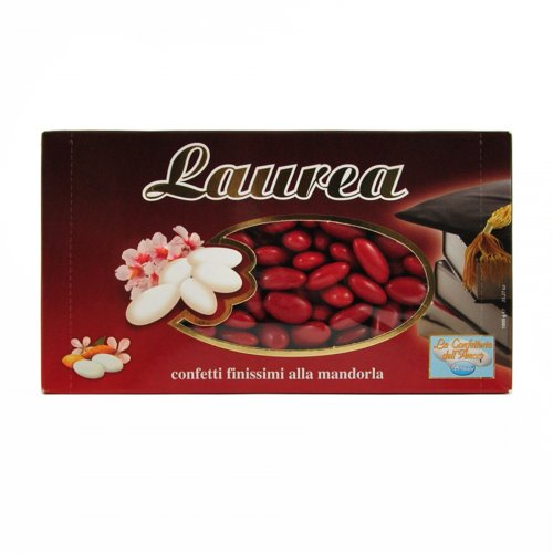 Binutti srl - 0141CF30R CONFETTI MAND.S.NOVELLA LAUREA 1KG ROSSO