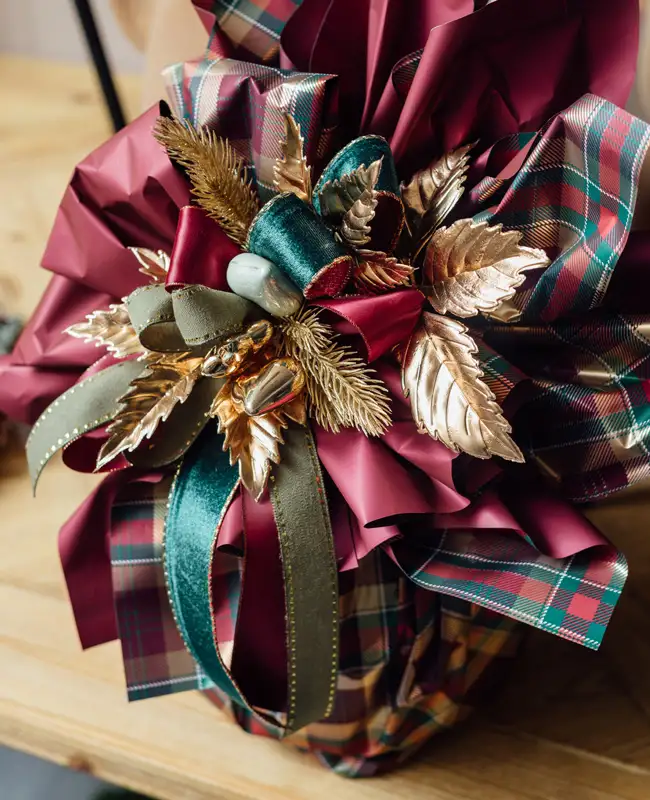 Confezioni natalizie tartan