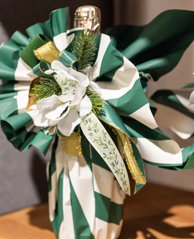 Confezioni natalizie verdi