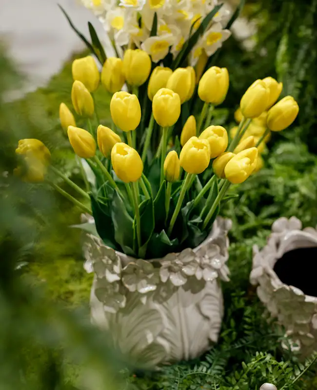 Vaso decorativo in ceramica