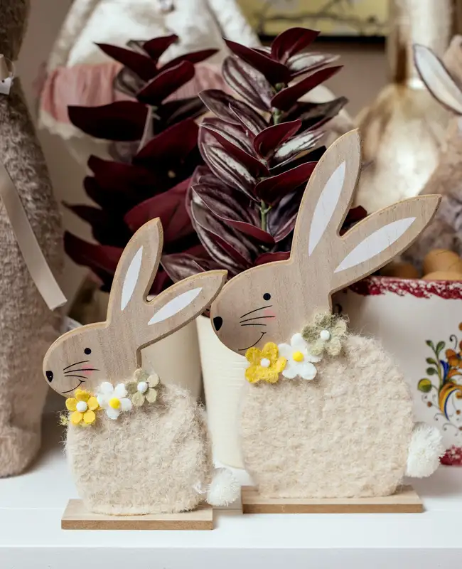 Coniglietto in legno