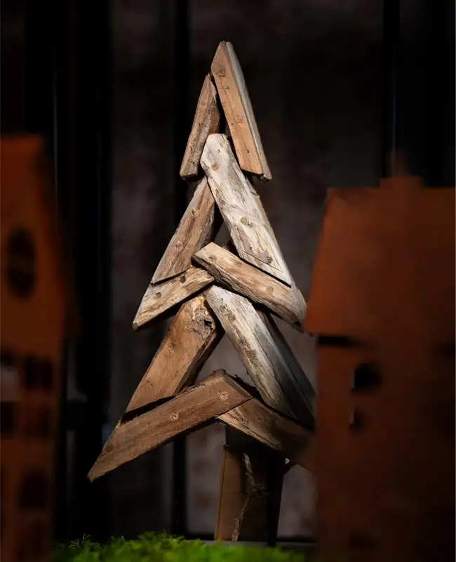 Albero di Natale in legno