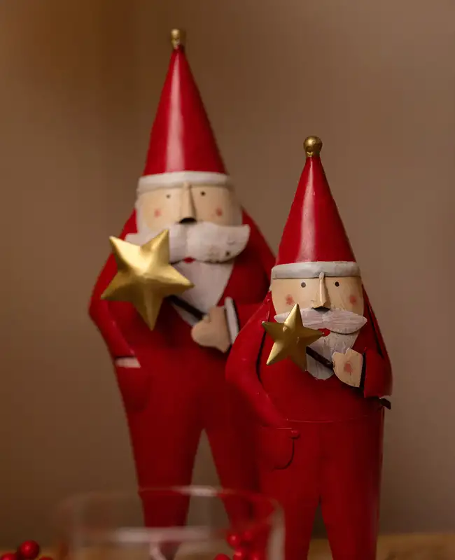 Babbo Natale in legno