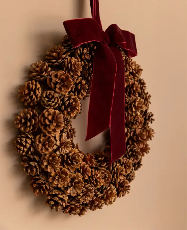 Ghirlanda con pigne