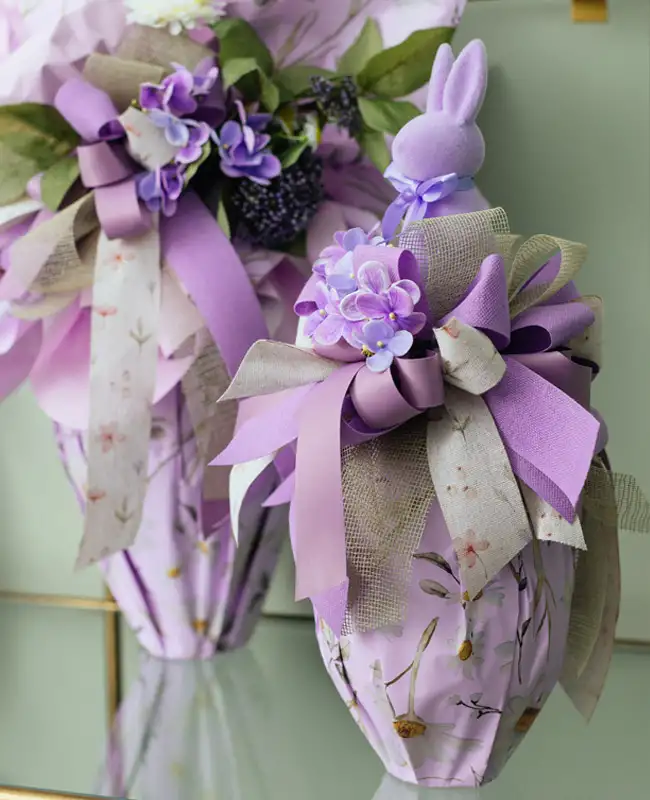 Confezioni pasquali lilla