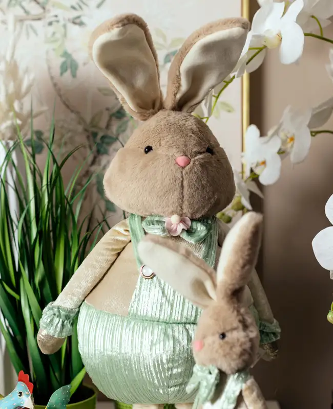 Coniglietto di peluche