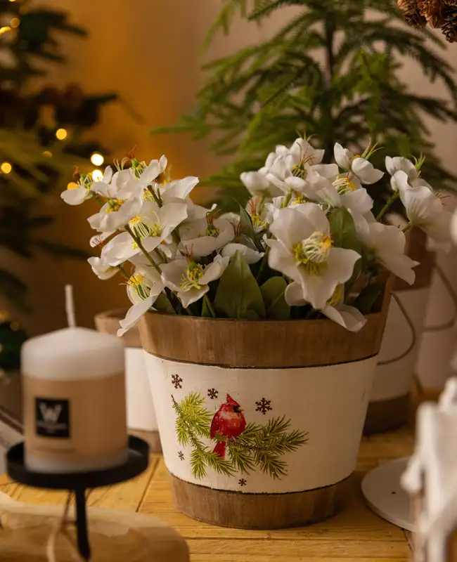 Vaso in legno 