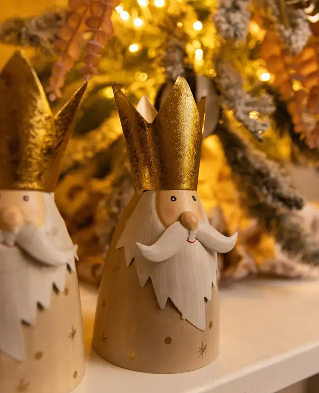 Babbo Natale in legno