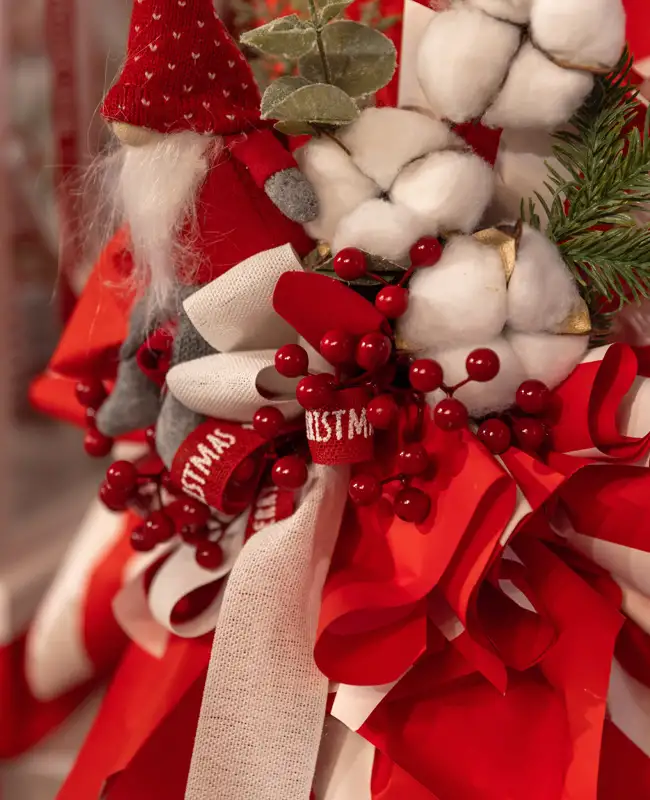 Confezioni natalizie rosse